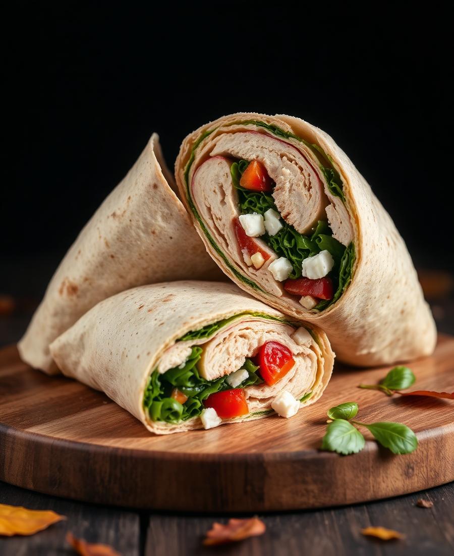 Mediterranean Wraps